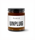 UNPLUG — P.A.U.S.E Soy Candle | Eucalyptus Lavender Herb